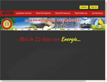 Tablet Screenshot of electrohonduras.com